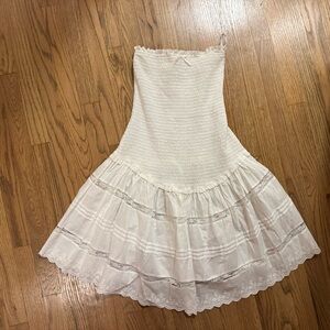 Frankie's Bikinis White garden dress